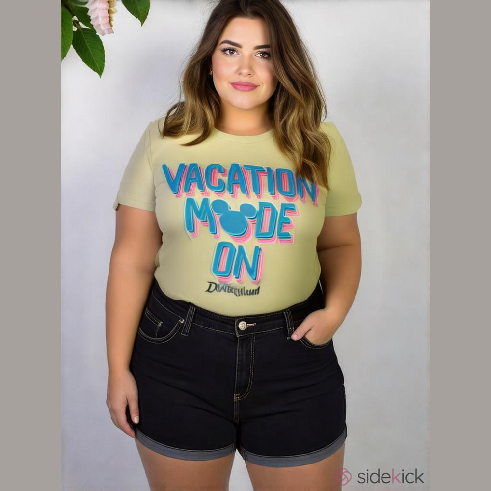 Disney Vacation Mode Yellow T-shirt 2XL